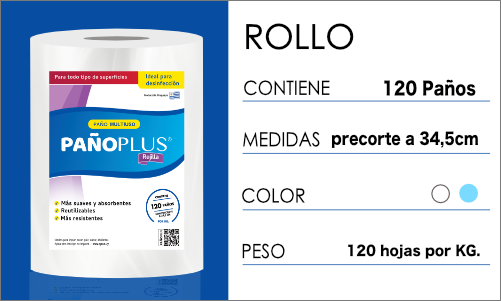 Pañoplus paquete 5kg